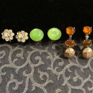 Vintage Clip Earrings